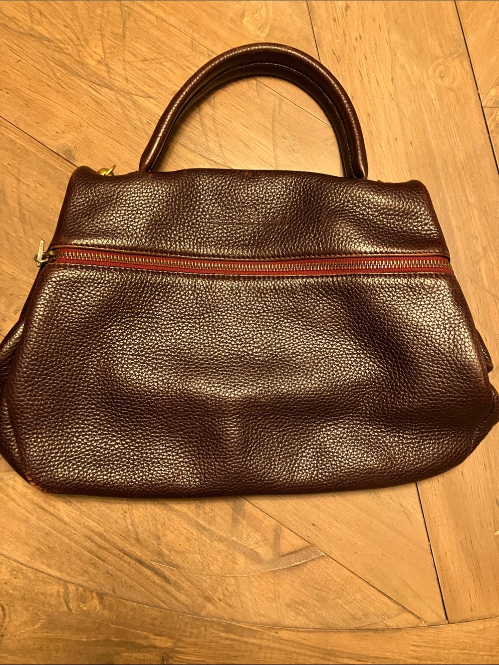 Willy Keni Leather Satchel Handbag